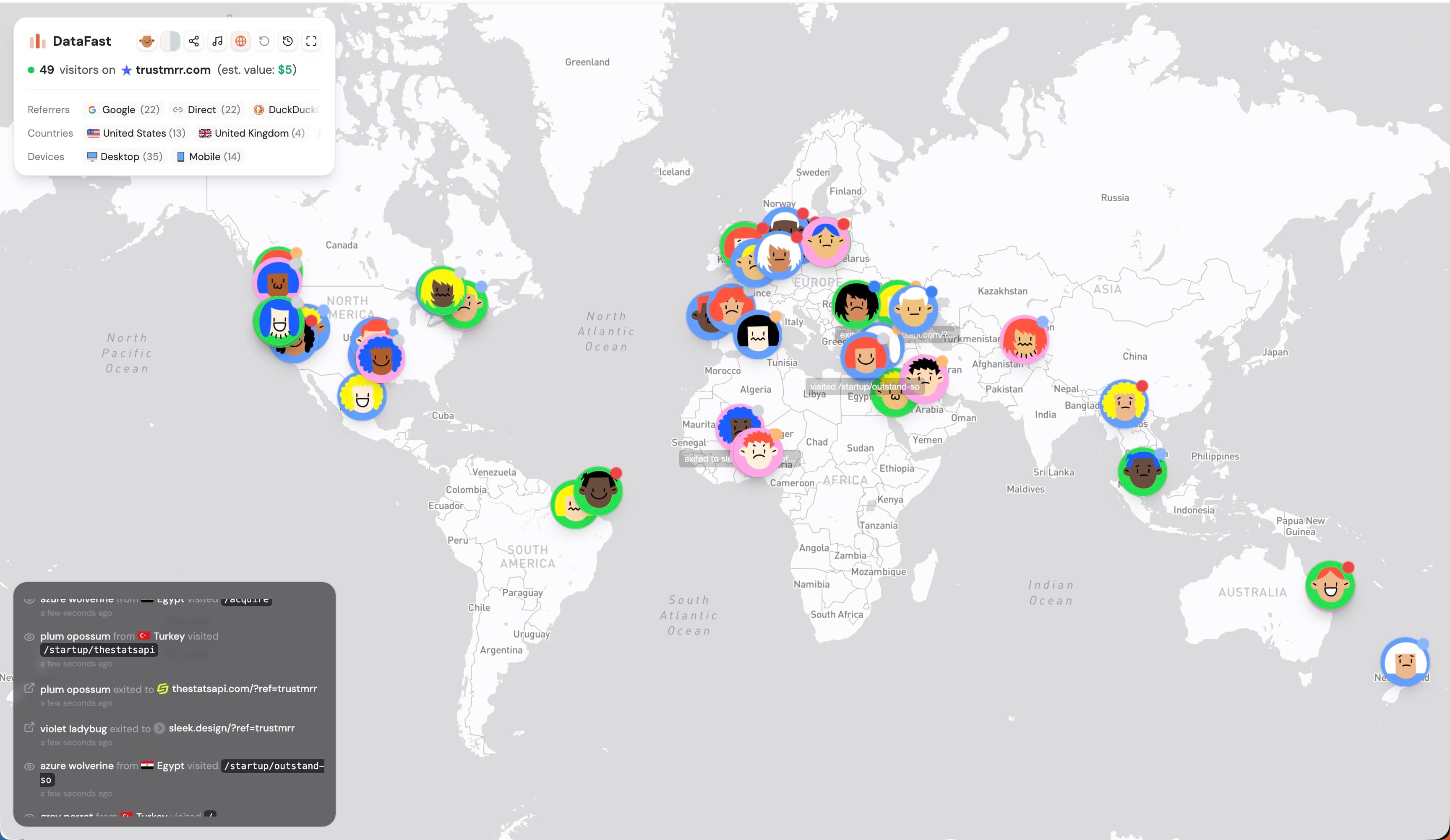 2D map and globe styles